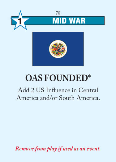 OAS Founded OAS Founded