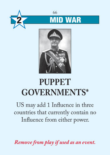 Puppet Governments Puppet Governments