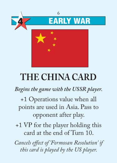 The China Card The China Card