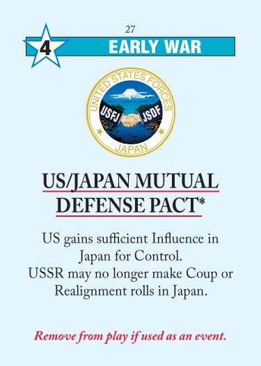US/Japan Mutual Defense Pact